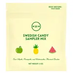 Boca Bear Kids Swedish Candy Apple, Pineapple, Watermelon Mix - 3oz