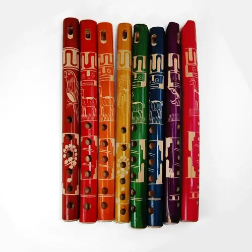 Bamboo Flute 10" - 1 Assorted