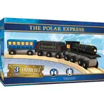 MasterPieces 41985 Polar Express 3pc Wood Toy Train Set