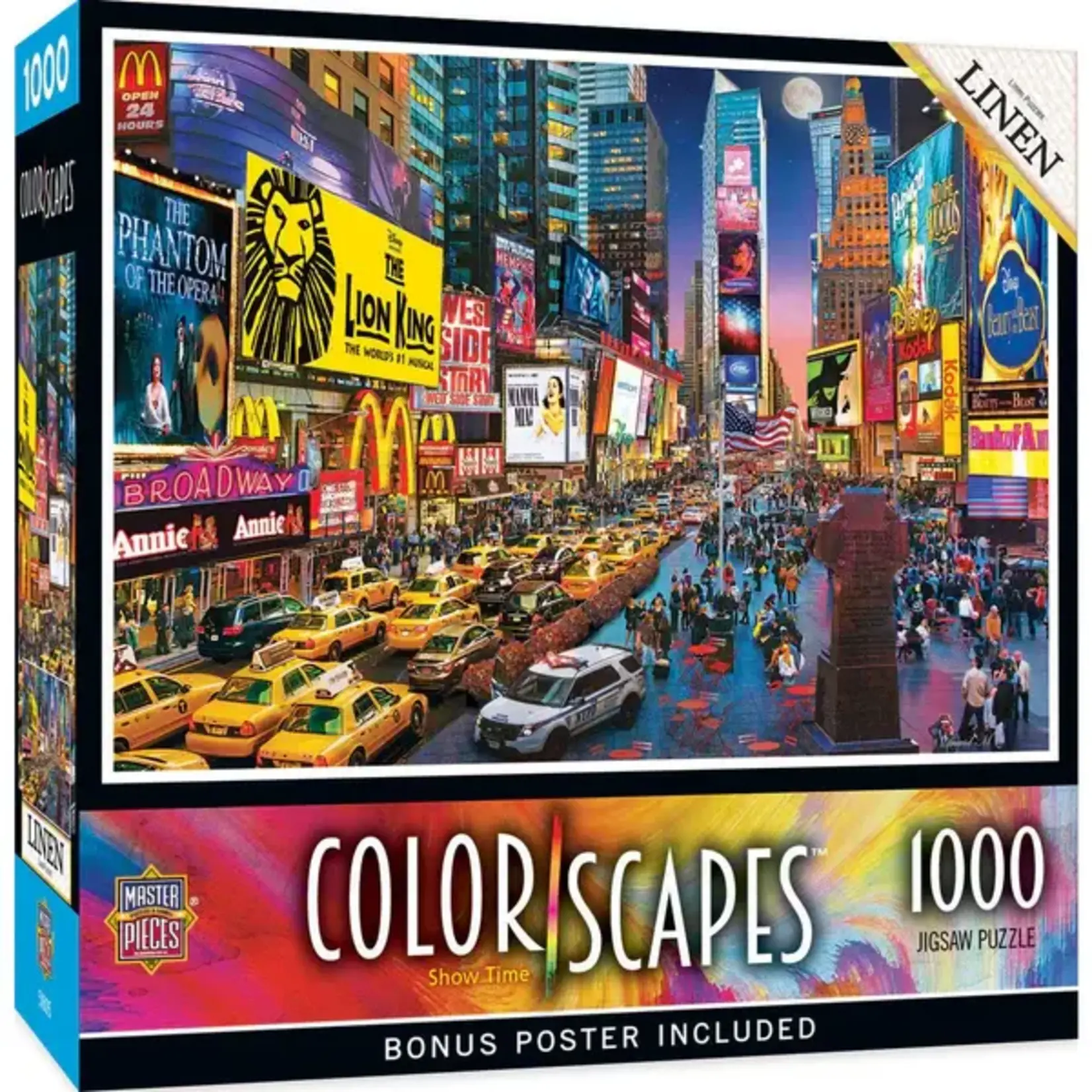MasterPieces 71801.01 Colorscapes Show Time 1000 Piece Puzzle