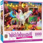 MasterPieces 72312 Wild & Whimsical Chicken Dance 1000 Piece Puzzle