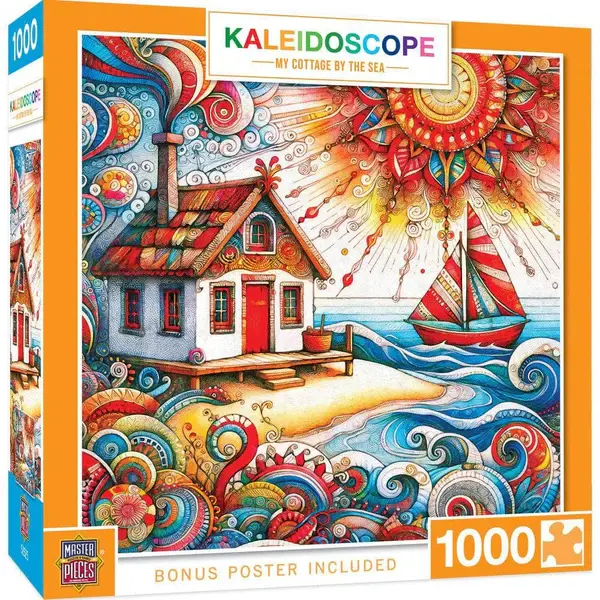 72510 Kaleidoscope My Cottage by the Sea 1000 Piece Puzzle