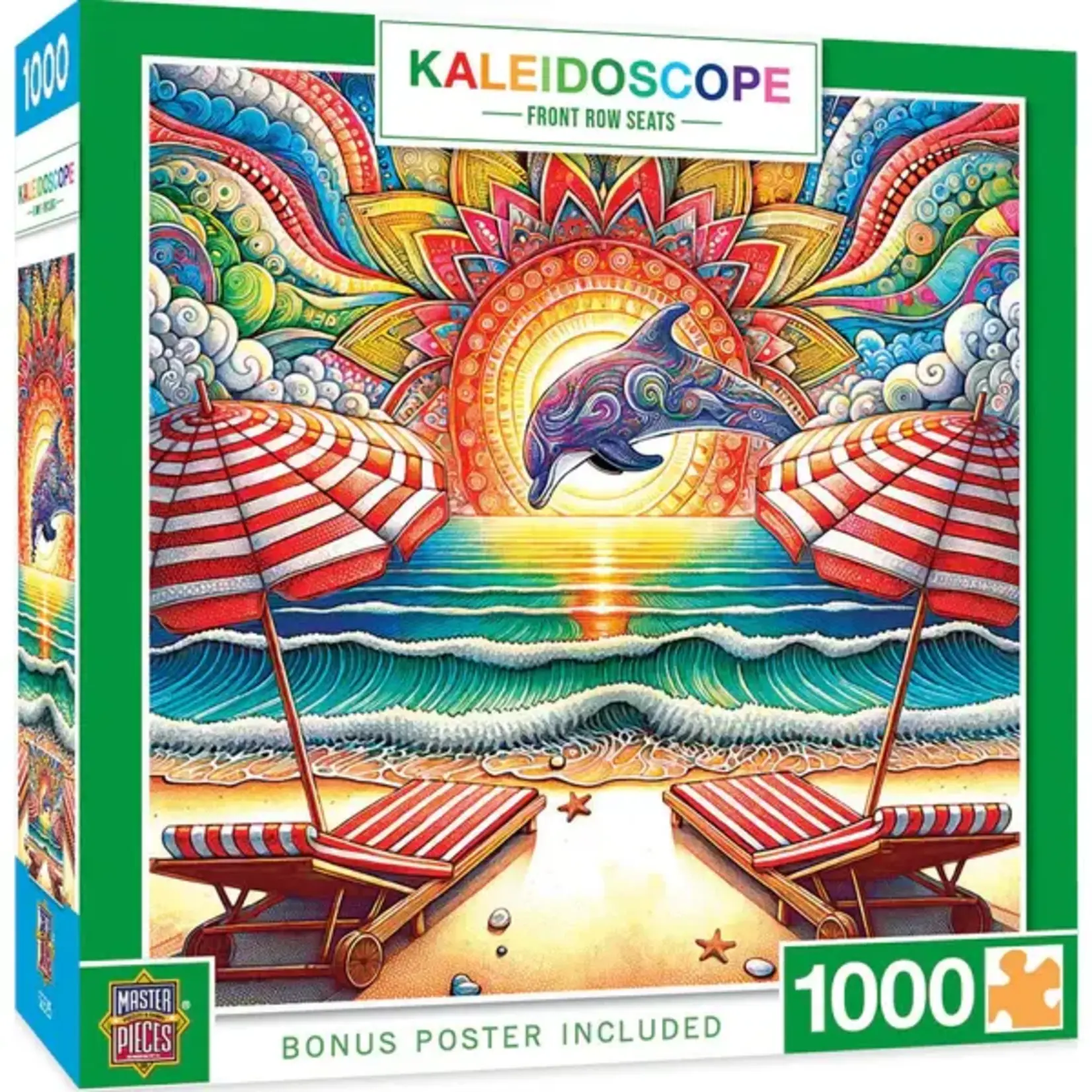 MasterPieces 72511 Kaleidoscope Front Row Seats 1000 Piece Puzzle