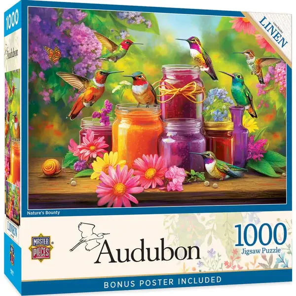 72607 Audubon Nature's Bounty 1000 Piece Puzzle