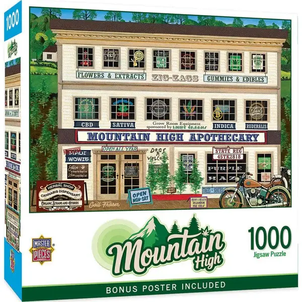 72608 Internet Sensations Mountain High 1000 Piece Puzzle