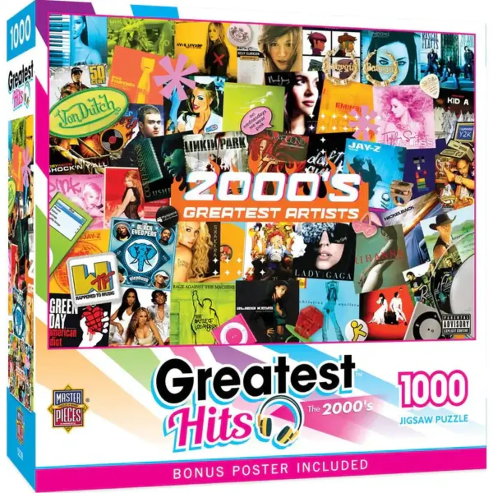 MasterPieces 72617 Greatest Hits 2000's 1000 Piece Puzzle