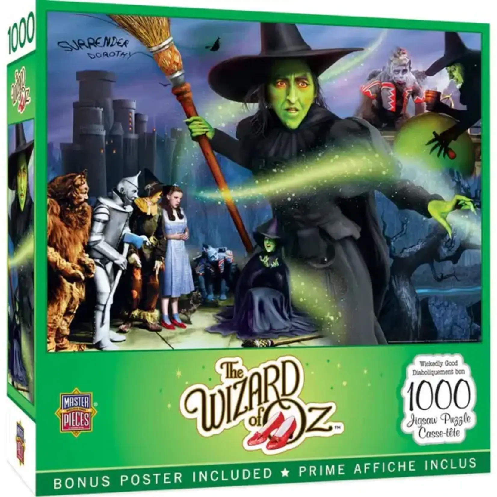MasterPieces 72621 The Wizard of Oz Wickedly Good 1000 Piece Puzzle