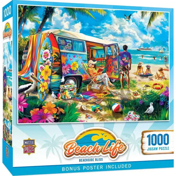 72626 Beach Life Beachside Bliss 1000 Piece Puzzle
