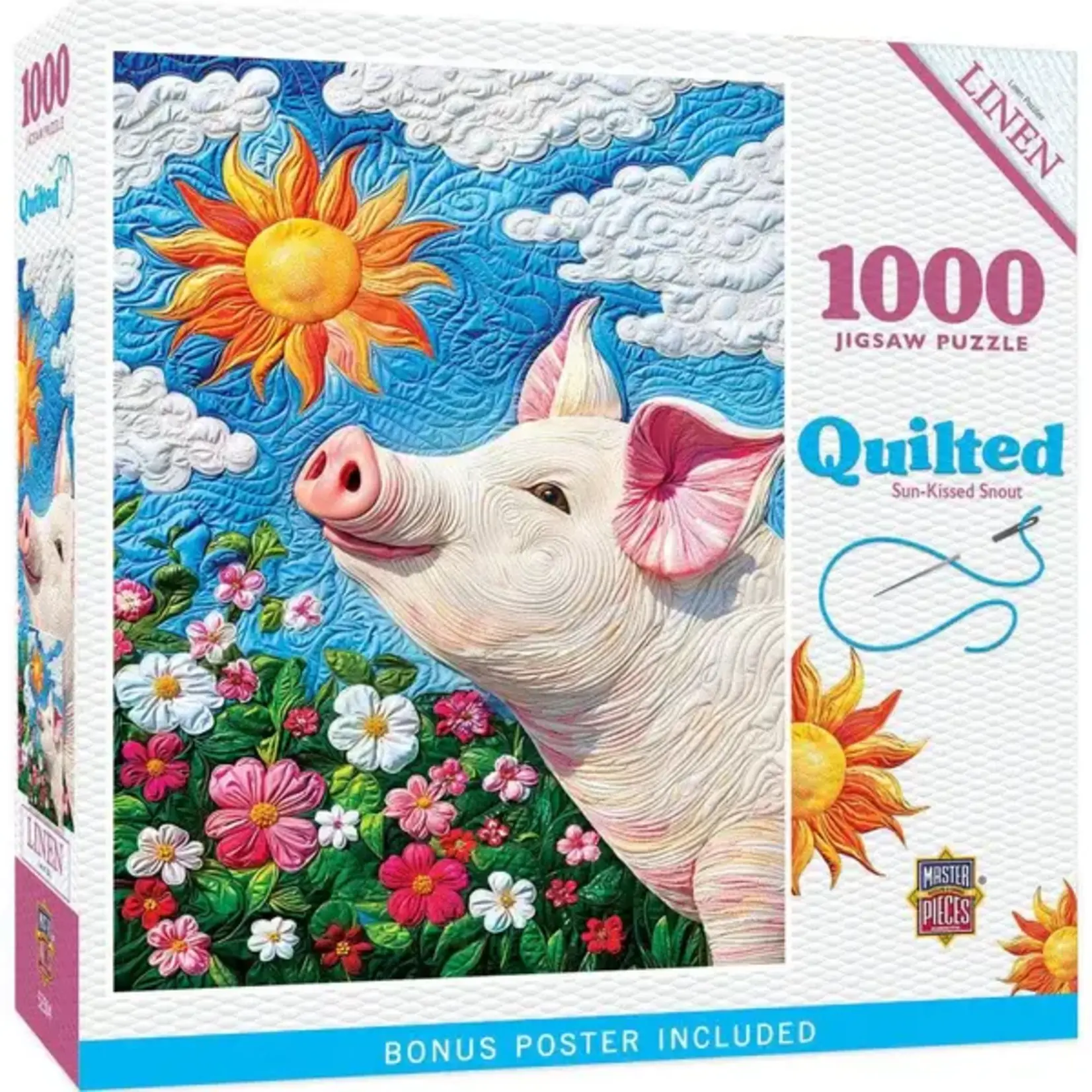 MasterPieces 72627 Quilted Sun-Kissed Snout 1000 Piece Puzzle