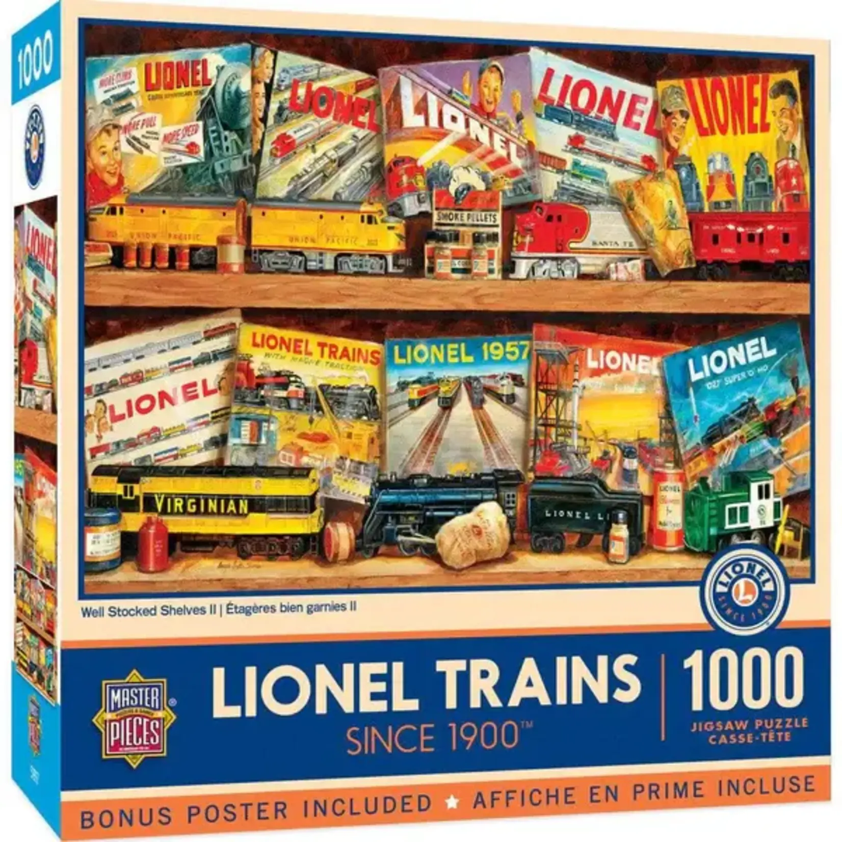 MasterPieces 72633 Lionel Well Stocked Shelves II 1000 Piece Puzzle