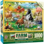 MasterPieces 72643 Farm & Country Down on Maple Lane 1000 Piece Puzzle