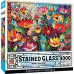 MasterPieces Stained Glass Mosaic Meadow 1000 Piece Puzzle