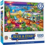MasterPieces 72656 Seek & Find Beach Bum Bliss 1000 Piece Puzzle