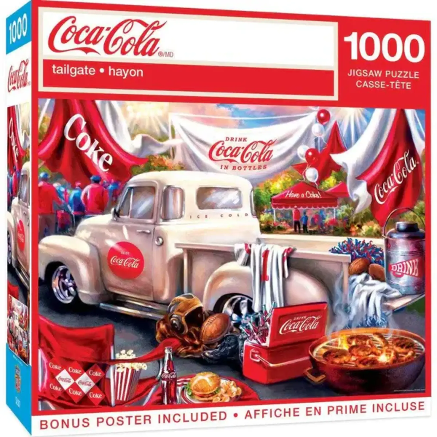 MasterPieces 82118 Coca-Cola Tailgate 1000 Piece Puzzle