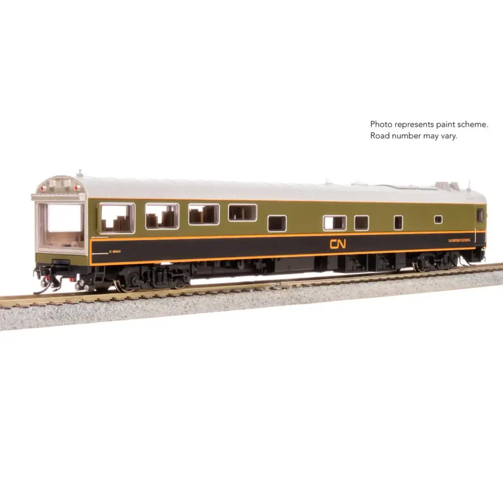 Broadway Limited 9160 HO P4 CN Track Inspection Car IC 800653 Sanford Fleming