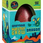 Toysmith 8616 Ginormous Hatchin Grow Dragon