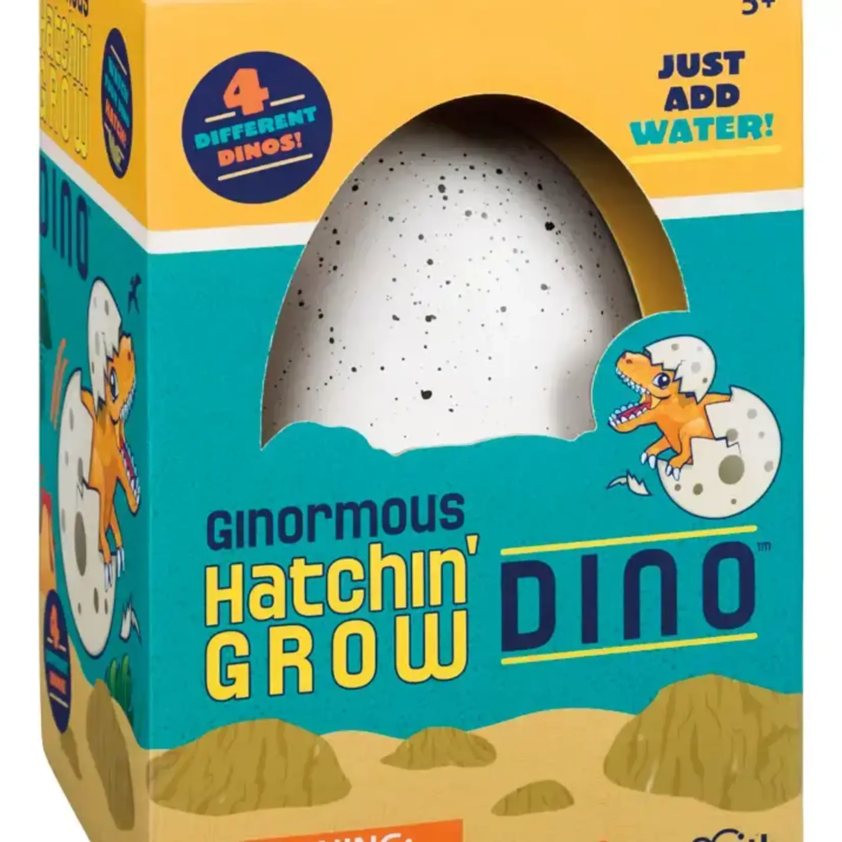 Toysmith 8538 Ginormous Hatchin Grow Dino Egg