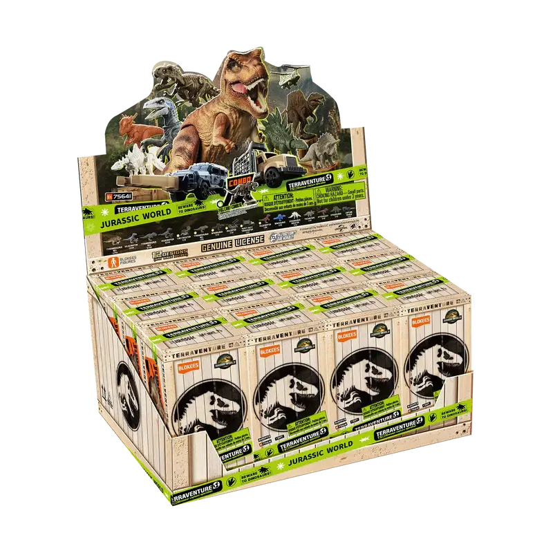 756411 Jurasic World Terraventure TS01 - Box of 12