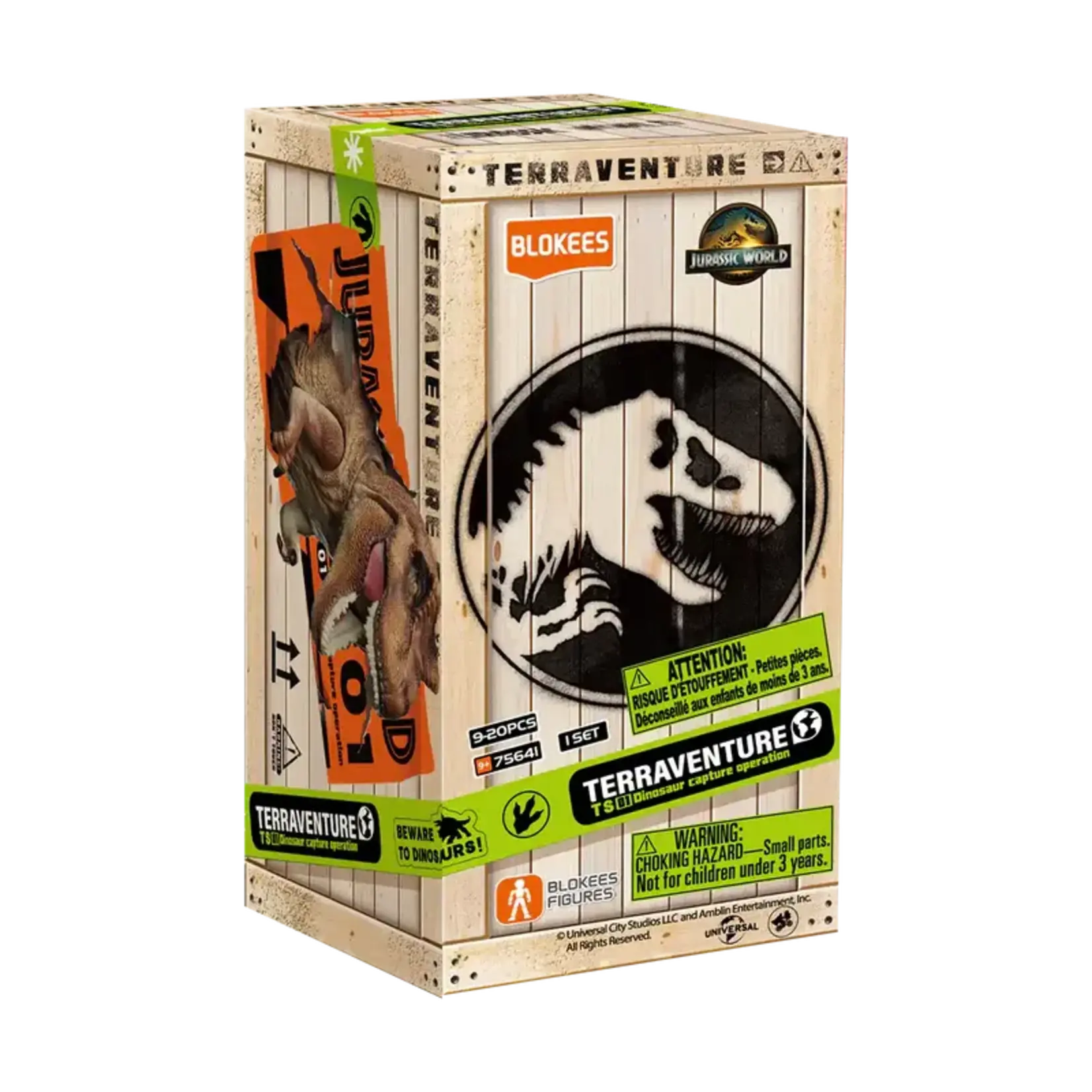 Blokees 75641 Jurasic World Terraventure TS01 Assorted - Single