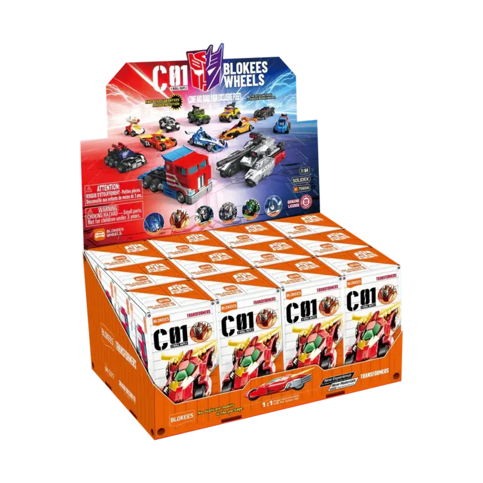 Blokees 756041 Transformers Wheels C1 - Box of 12