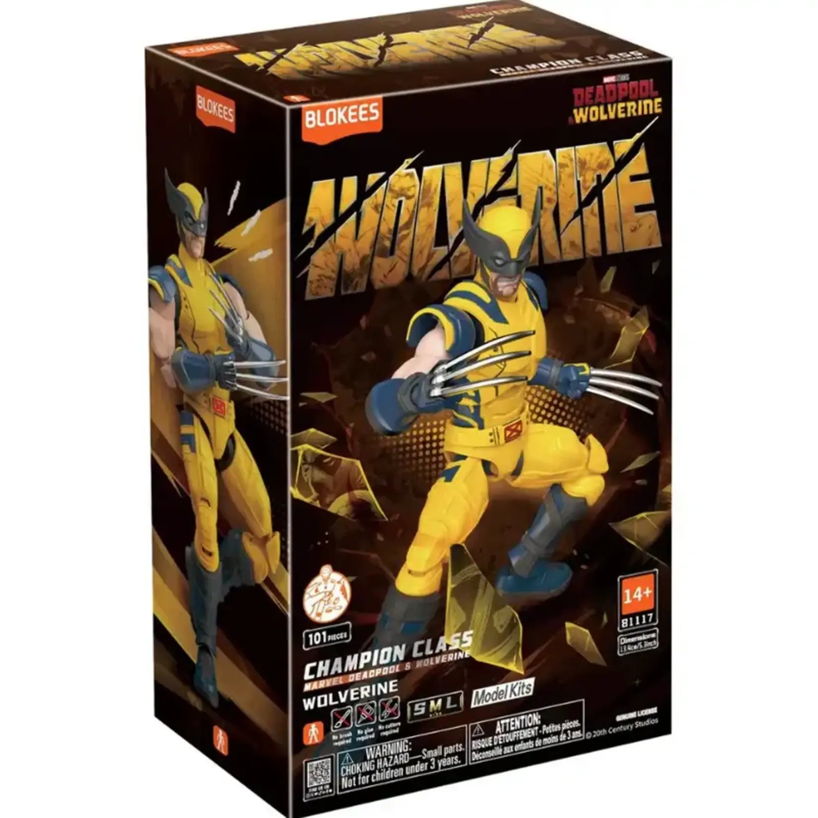 Blokees 811171 Marvel Infinity SAGA Champion Wolverine