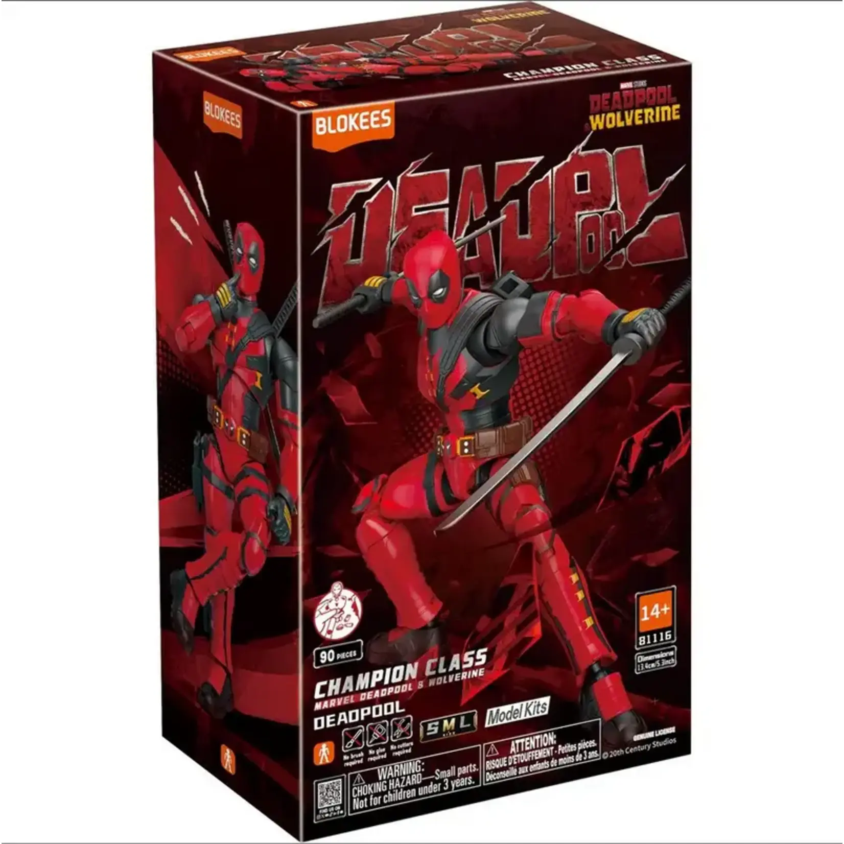 Blokees 811161 Marvel Infinity SAGA Champion Deadpool