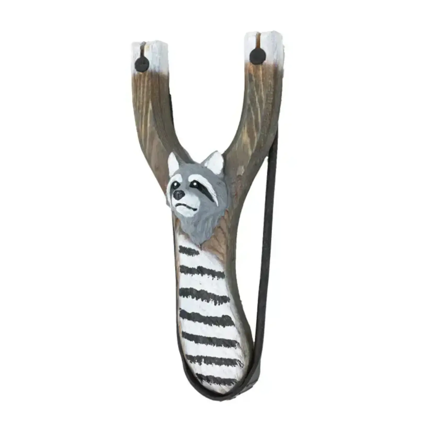 Pawnee Bills Raccoon Wooden Animal Slingshot