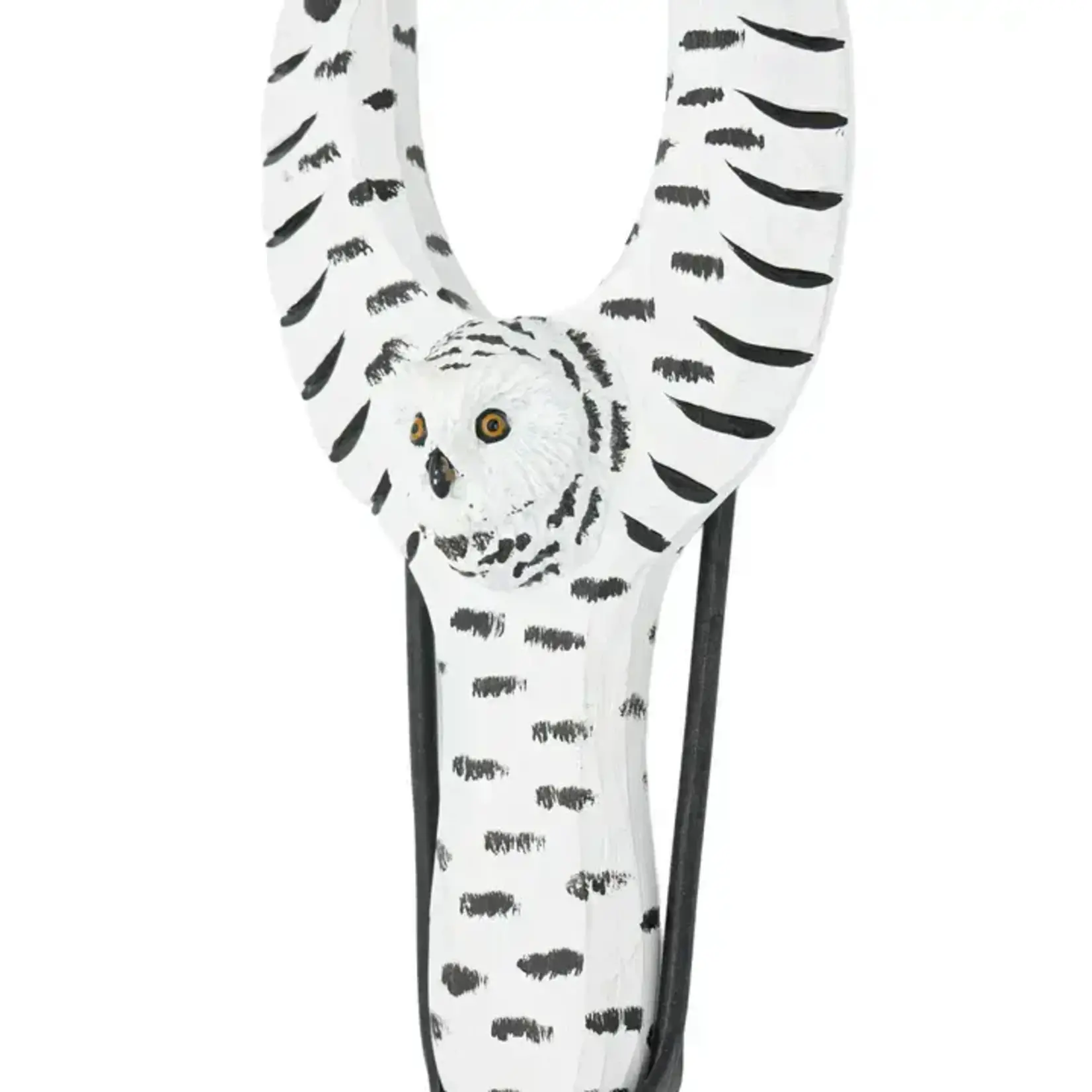 Pawnee Bills Snow Owl Wooden Animal Slingshot