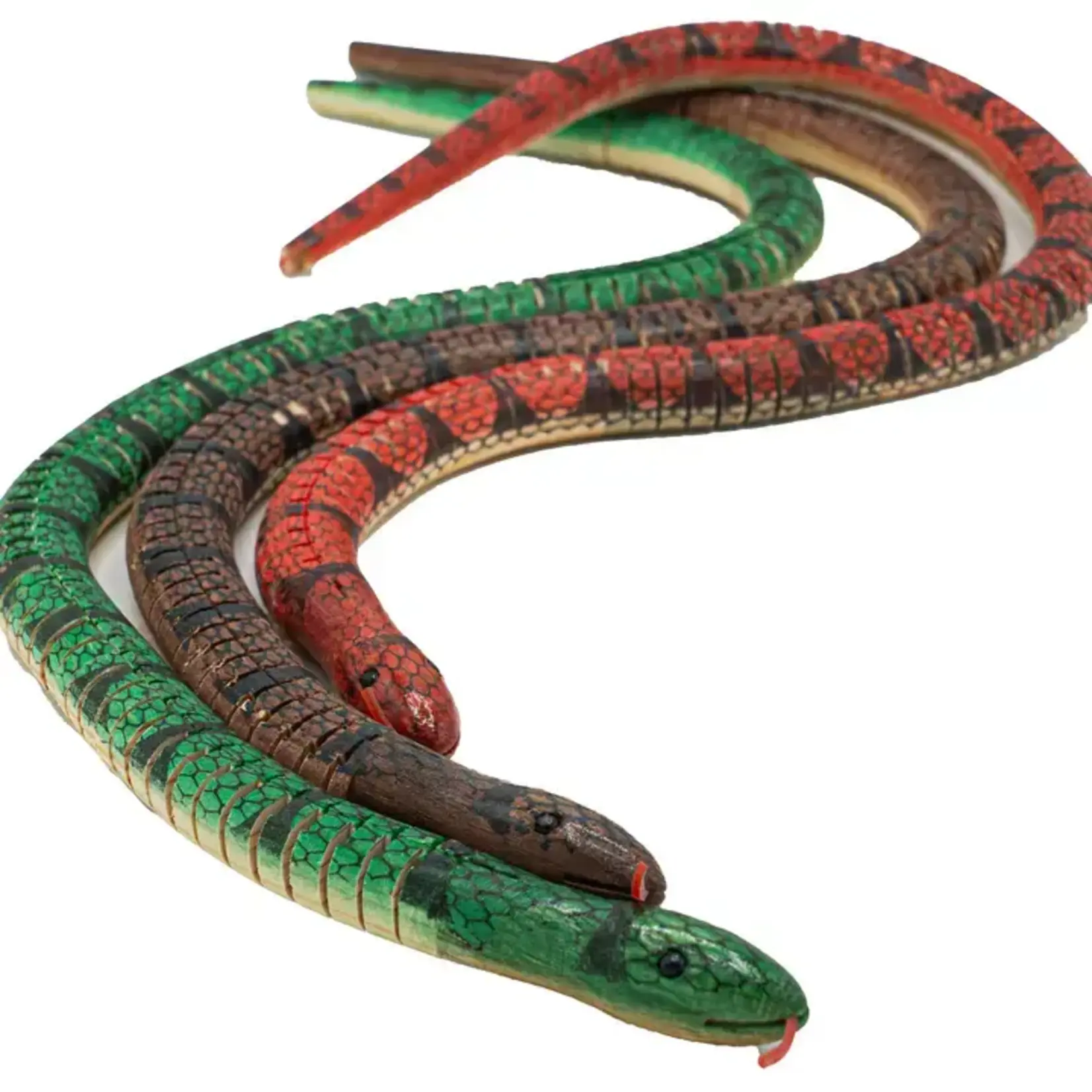 Pawnee Bills Wooden Jointed Snake 19" - 1 Assorted