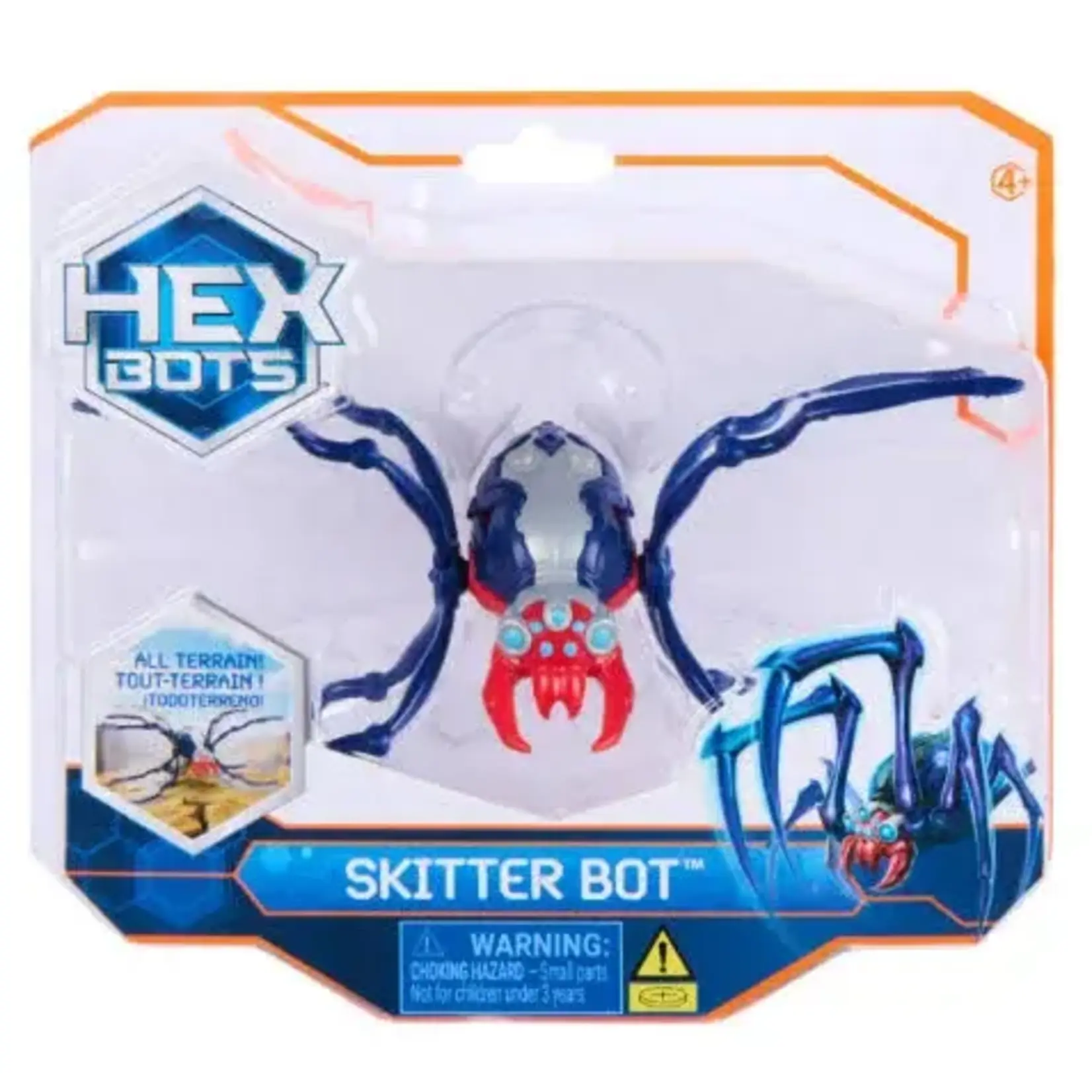 Spin Master Hex Bots Skitter Bot Spider Assorted