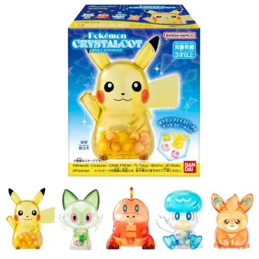 Bandai Pokemon Crystal Coat Figure - Series 5 Mystery