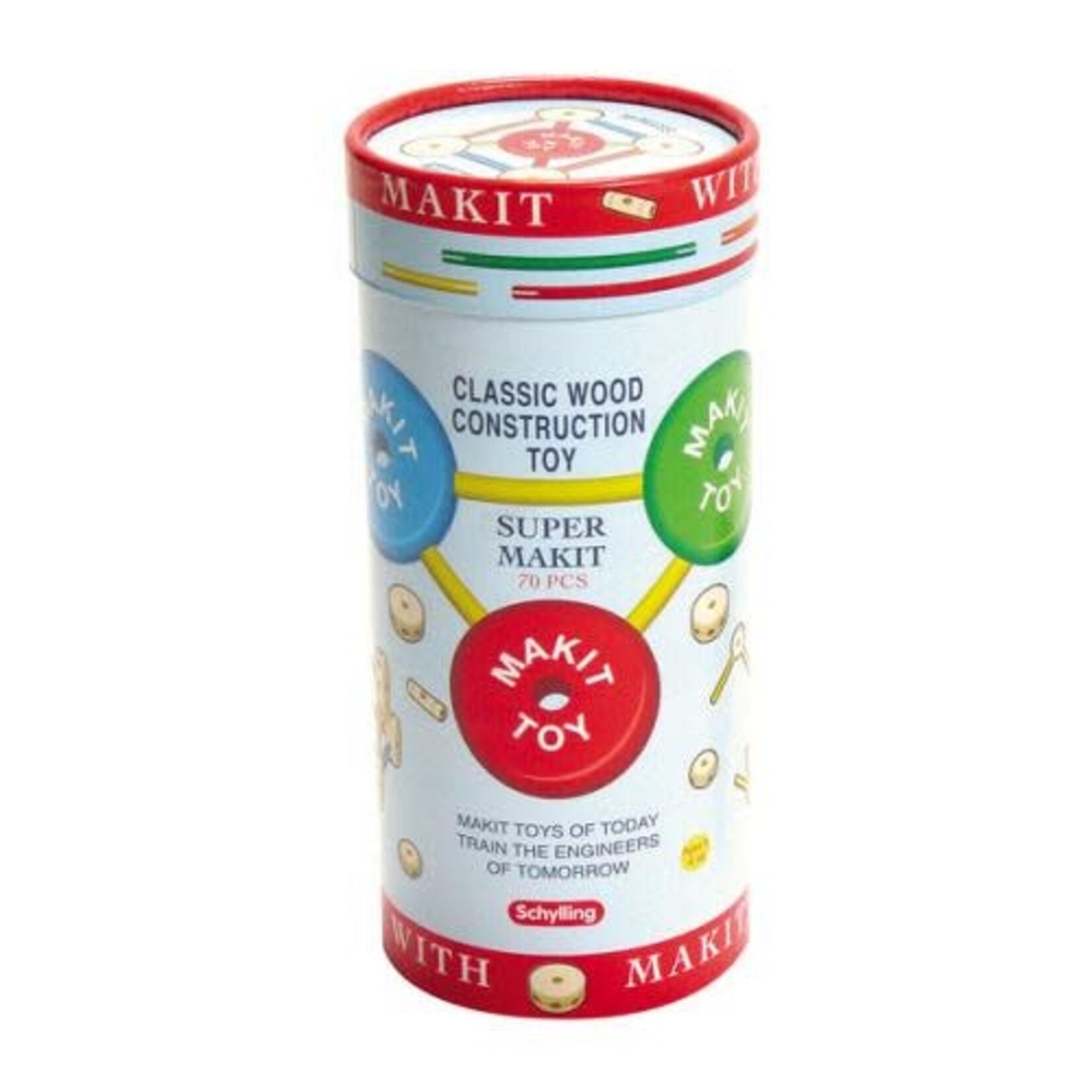 Schylling MKT Makit Toy - 70 Piece