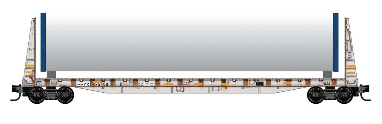 05444474 N BNSF Wind Turbine Car #5