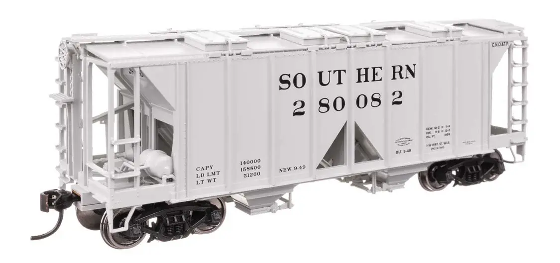91049723 HO 1958 Covered Hopper Southern 280082
