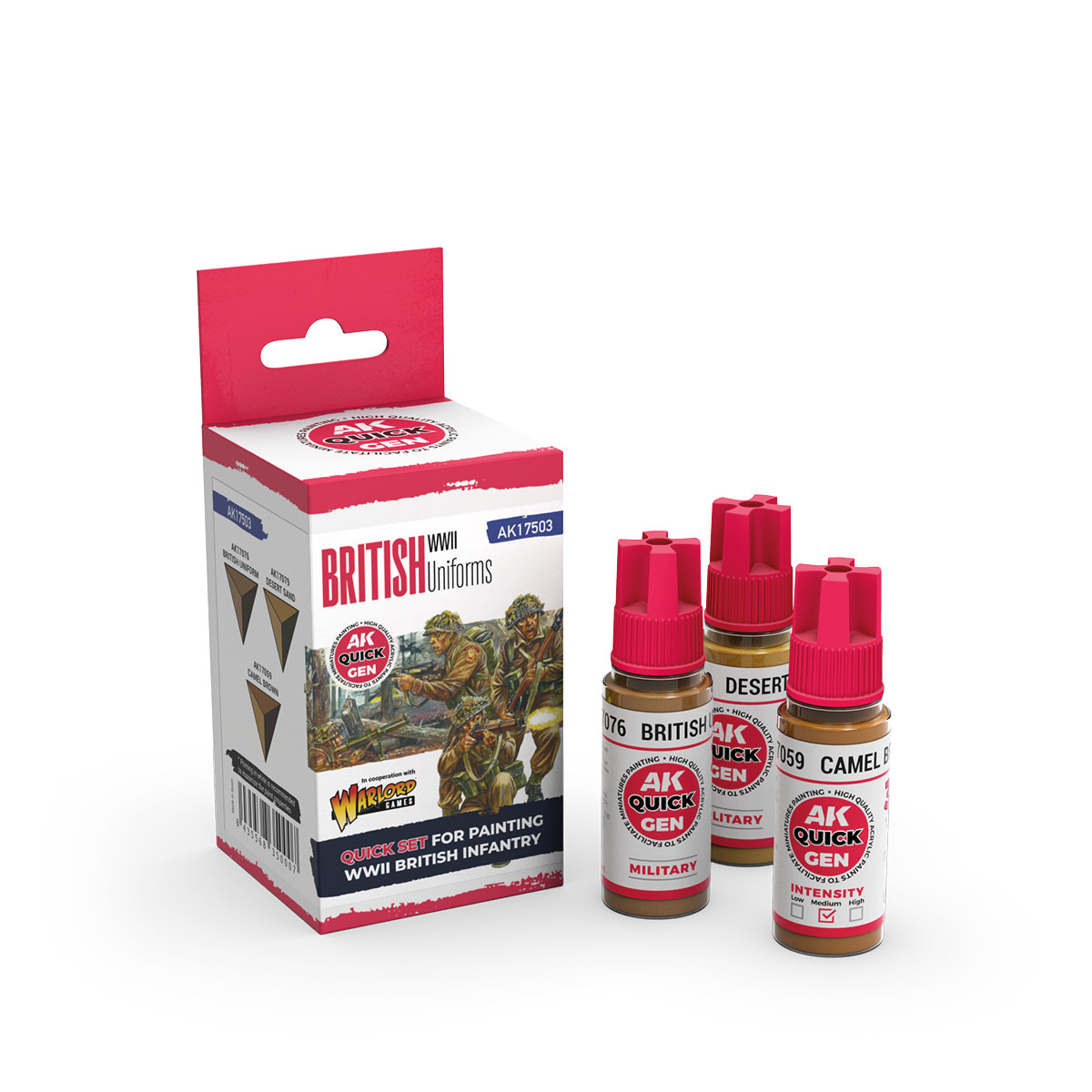 17503 Quick Gen - British Uniforms (Set)