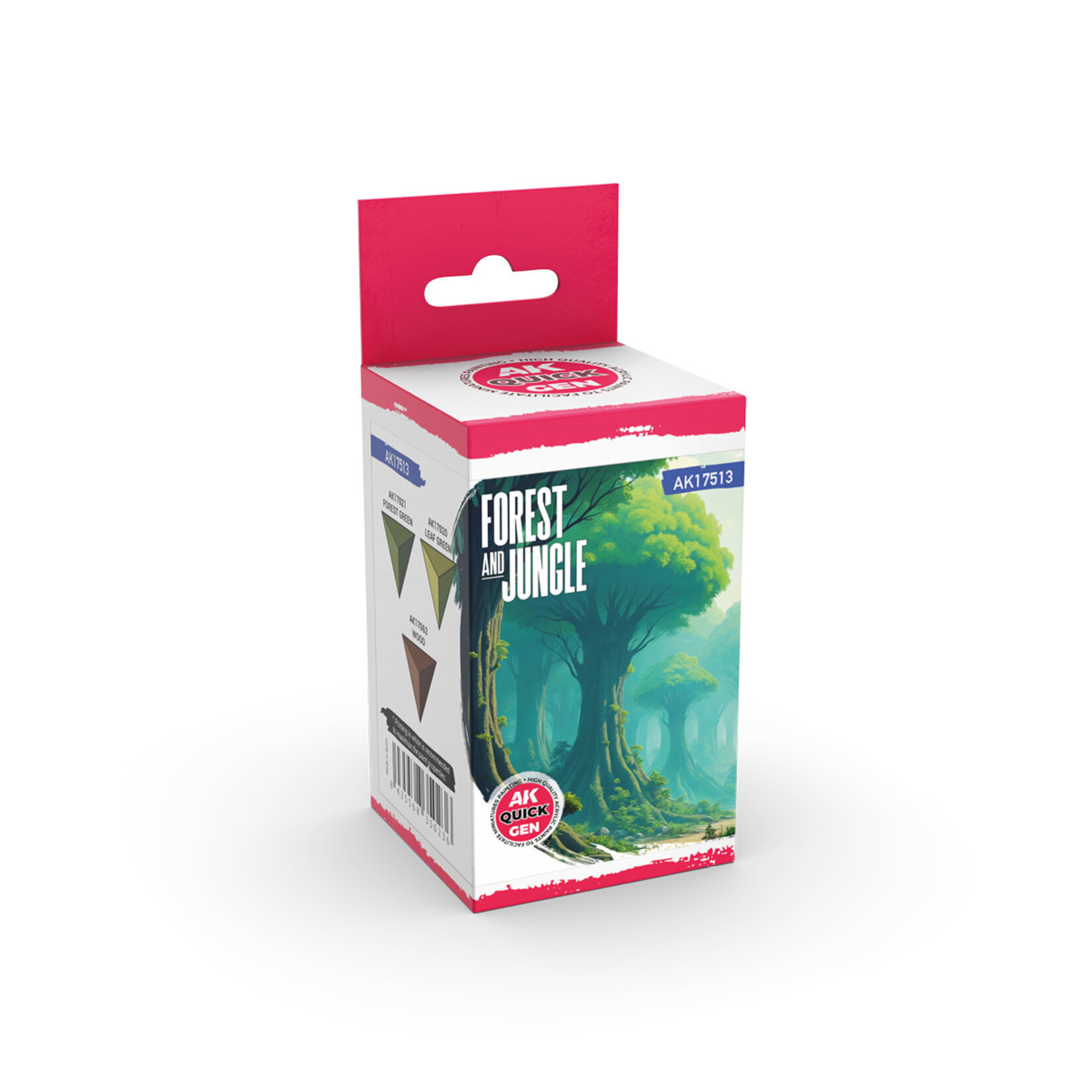 AK Interactive 17513 Quick Gen - Forest and Jungle (Set)