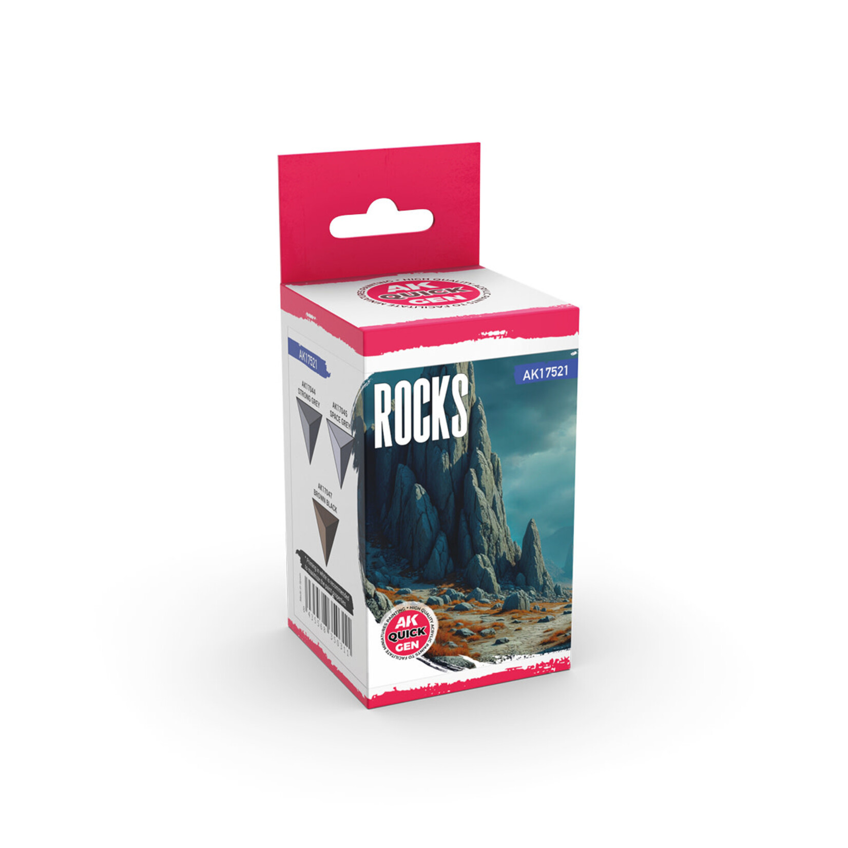 AK Interactive 17521 Quick Gen - Rocks (Set)