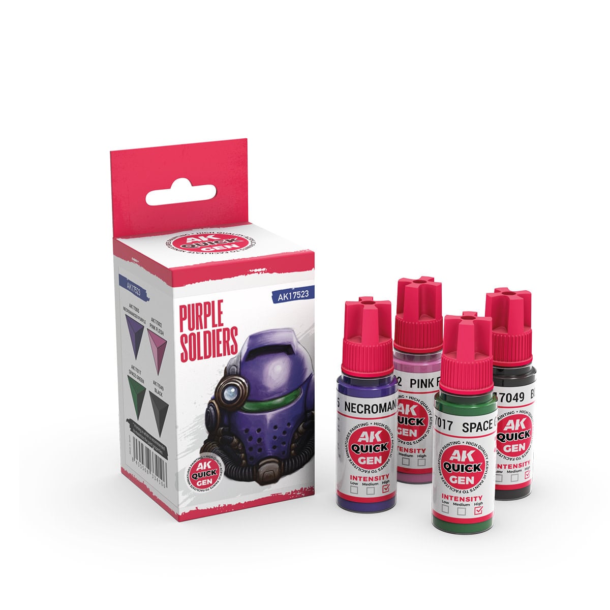 17523 Quick Gen - Purple Soldiers (Set)