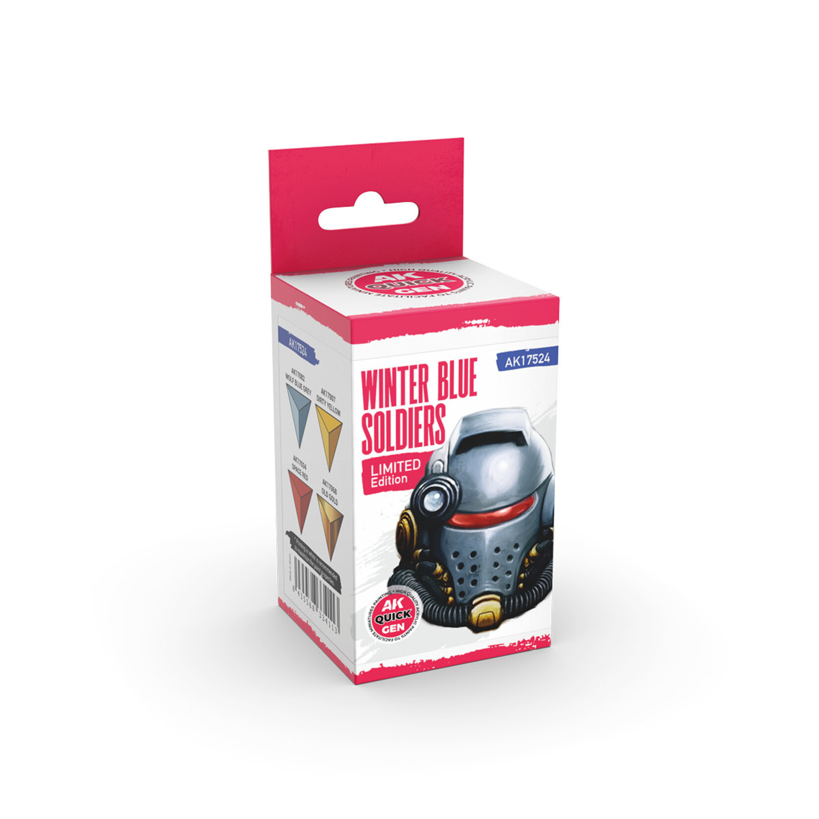 AK Interactive 17524 Quick Gen - Winter Blue Soldiers (Set)