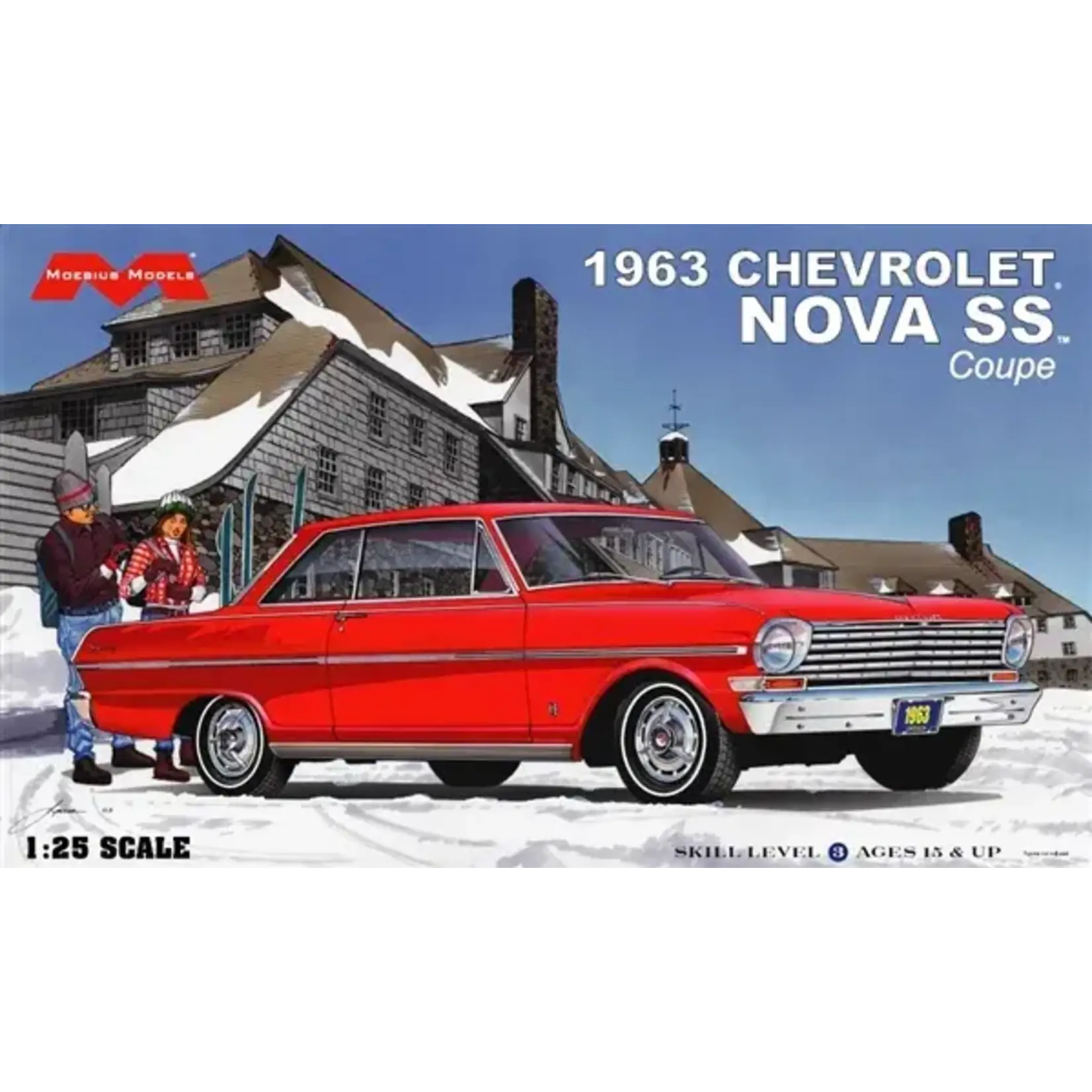 Moebius 2319 1963 Chev Nova SS Coupe