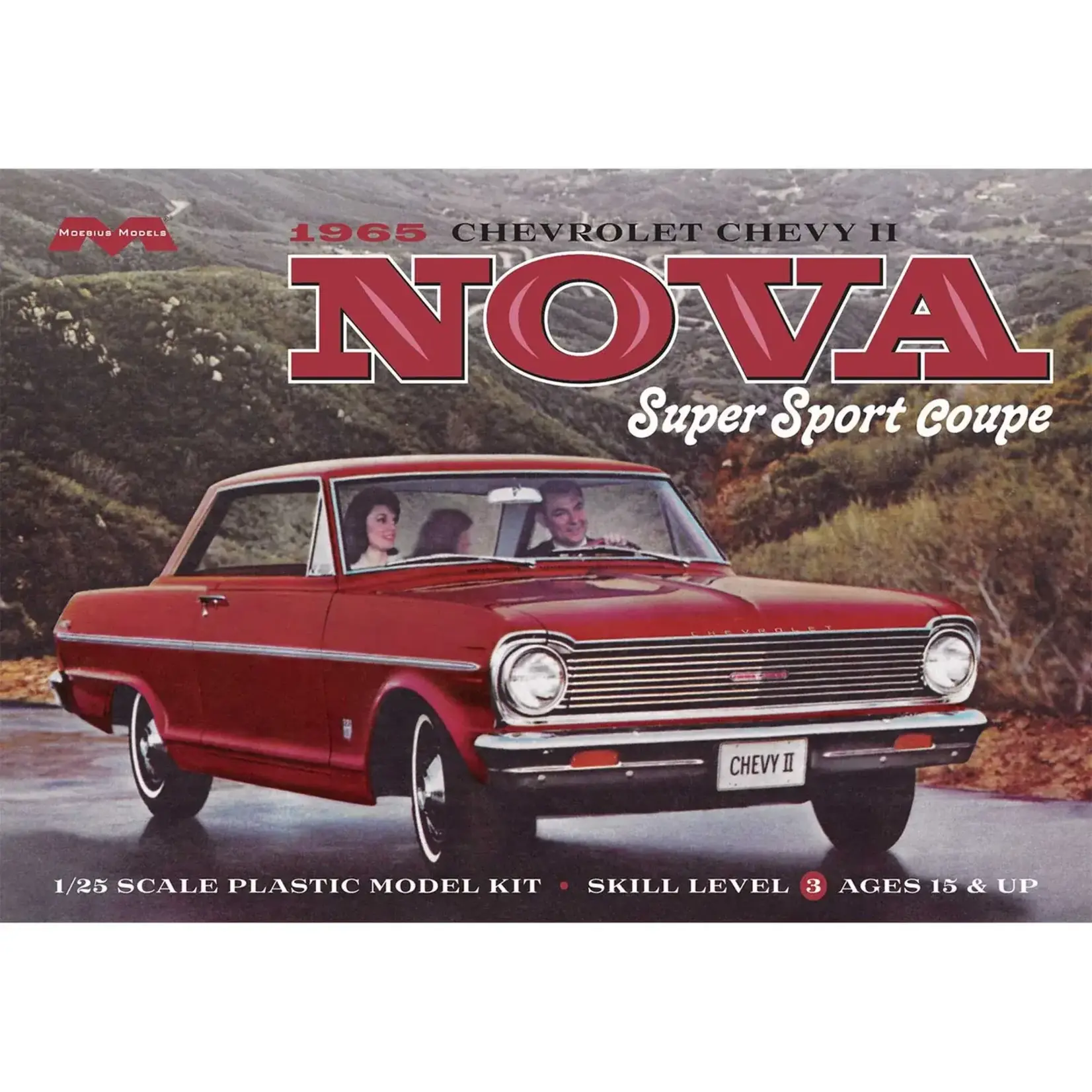 Moebius 2322 1965 Chev Nova Super Sport