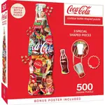 MasterPieces 32642 Coke Bottle Shaped 500 Piece Puzzle