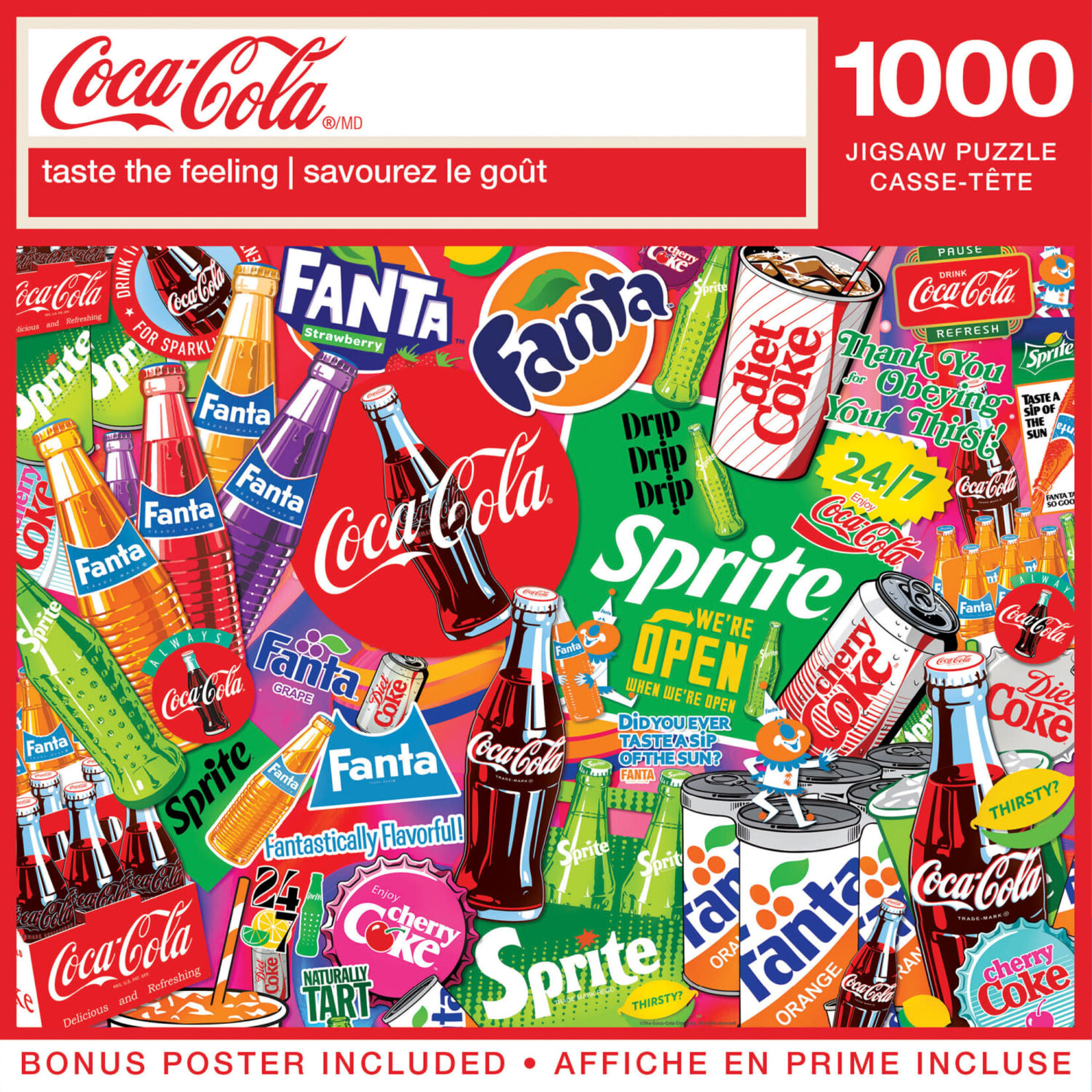 MasterPieces 72661 Taste the Feeling 1000 Piece Puzzle