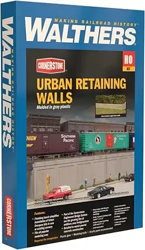 9334562 HO Urban Retaining Walls Kit