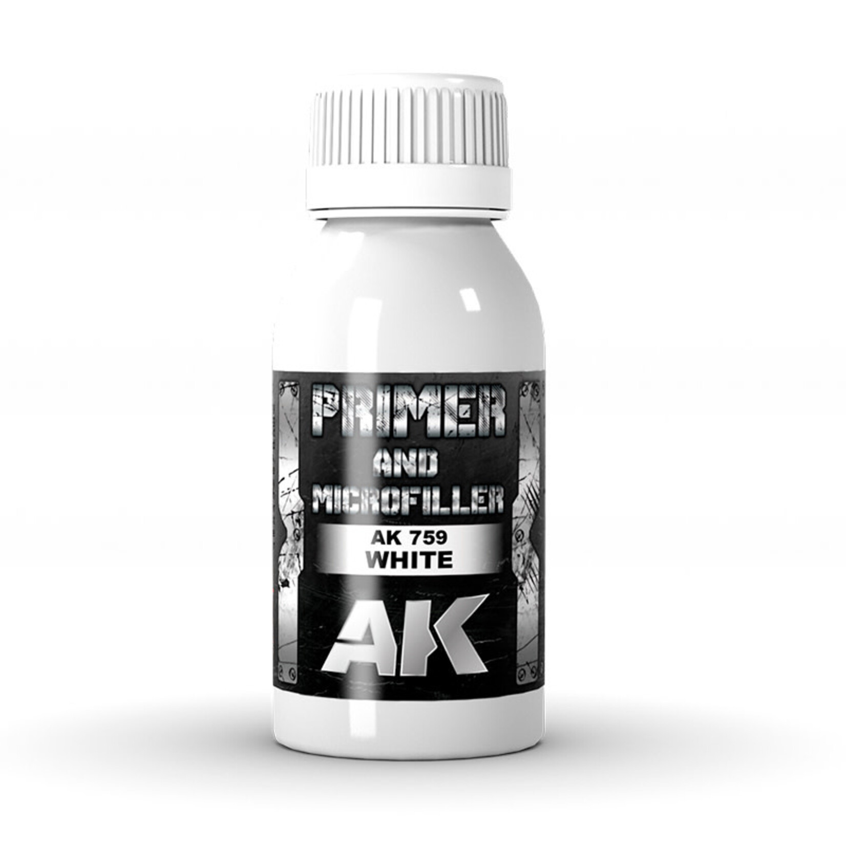 AK Interactive 759 White Primer and Microfiller 100ml