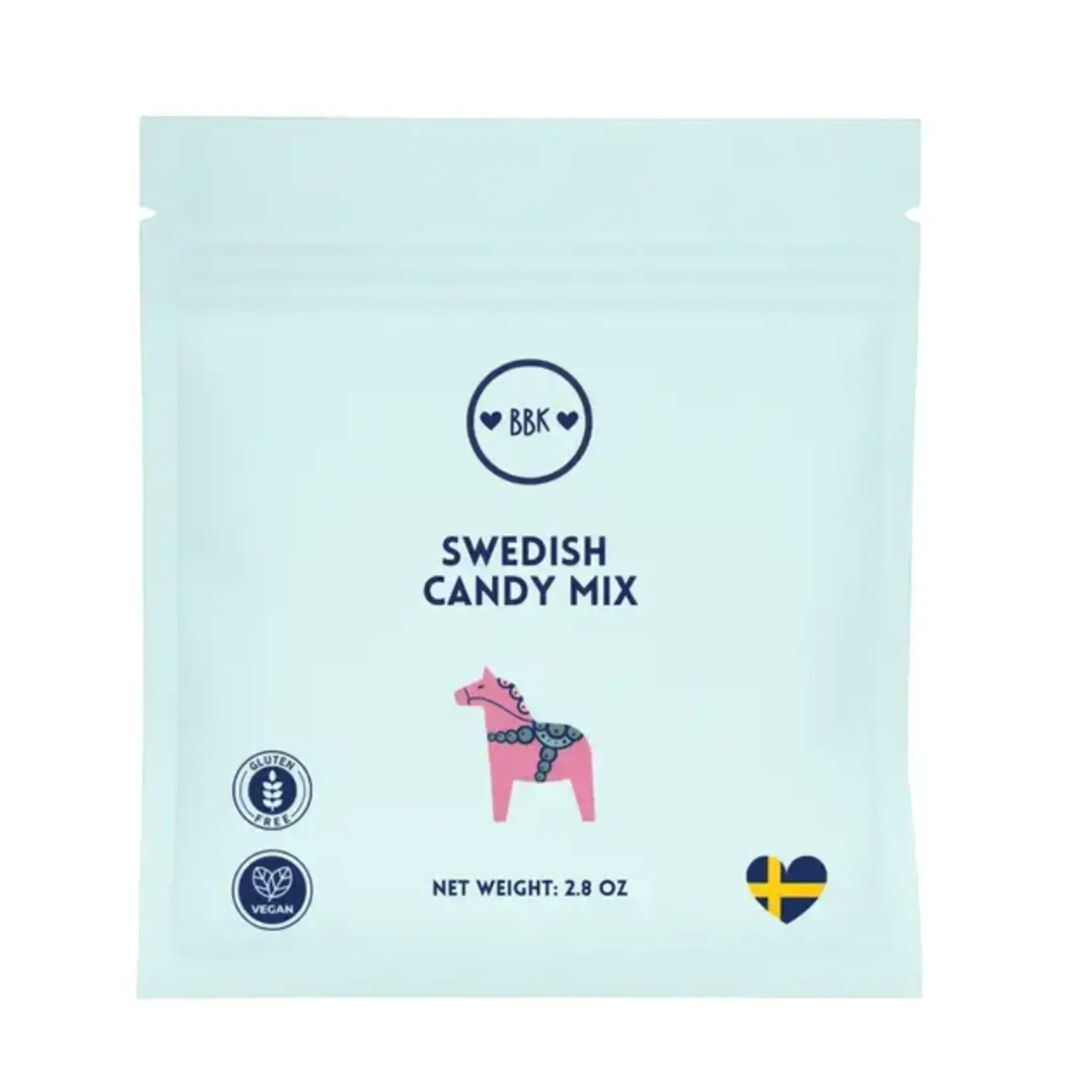 Boca Bear Kids Swedish Candy 6 Flavor Classic Mix w/ BUBS - 2.8oz