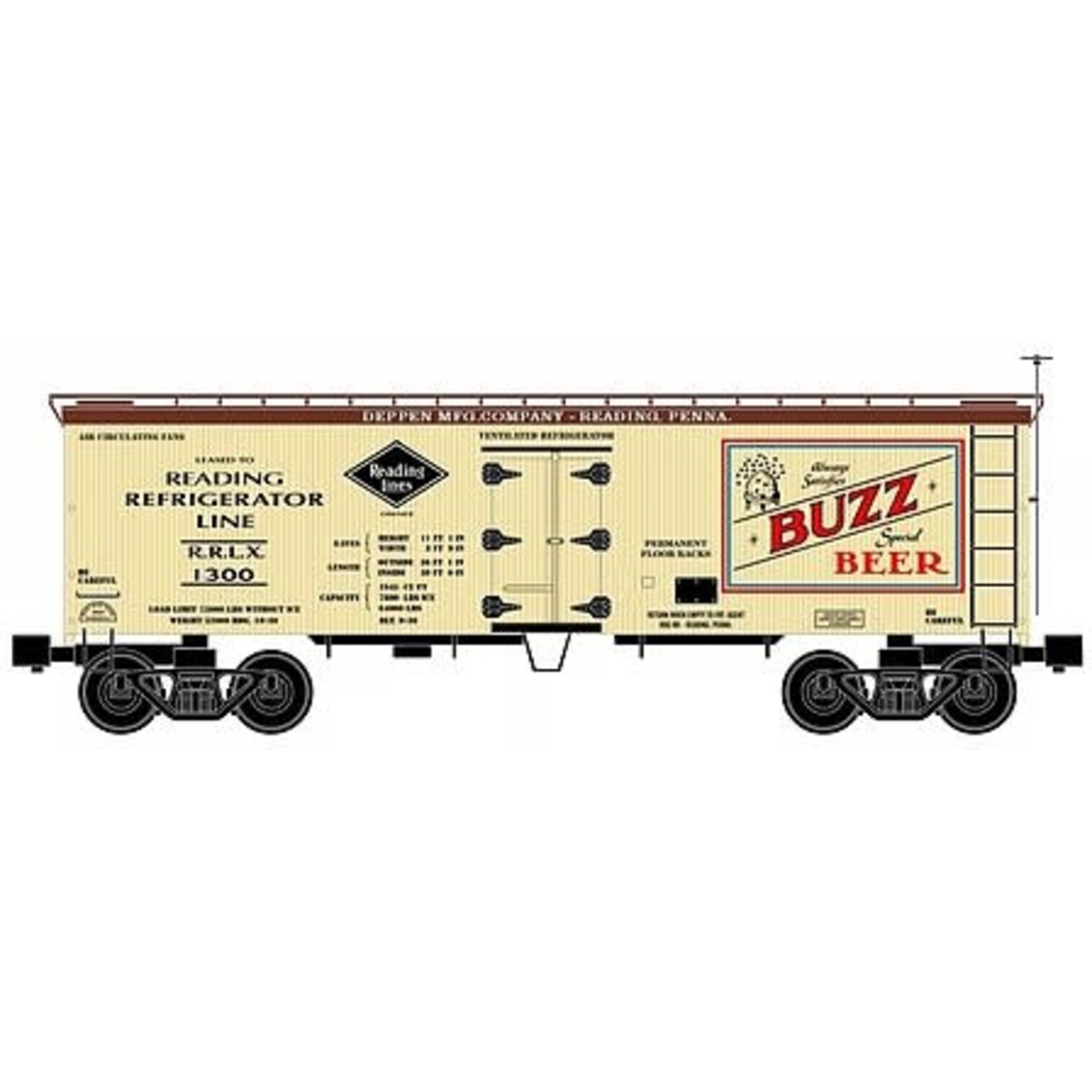 Ready Made Trains 86199168 O Woodside Reefer Buzz Beer