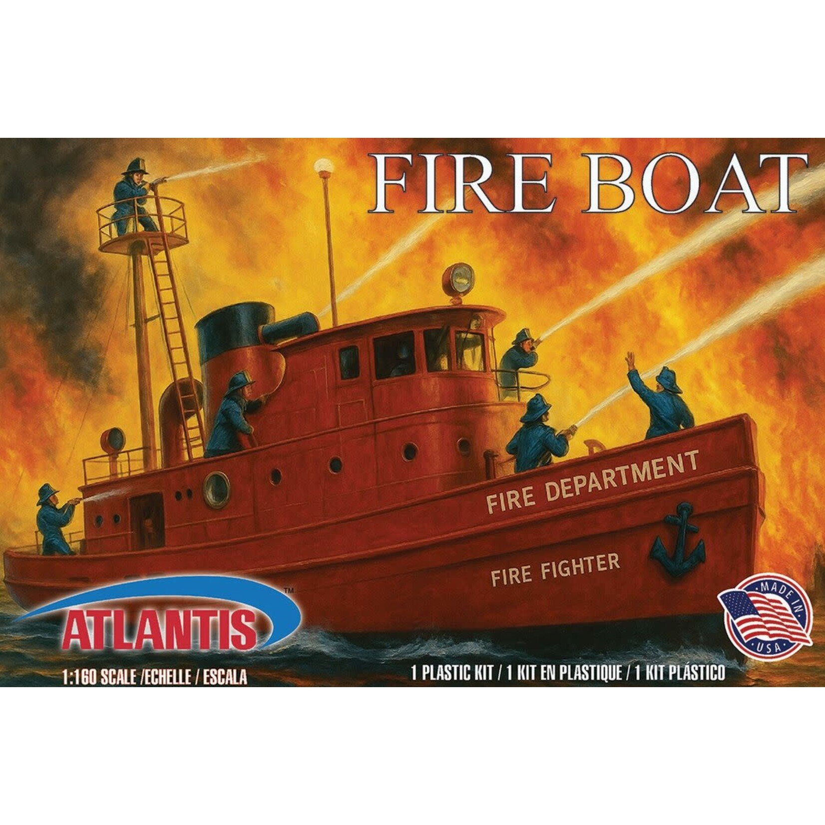 Atlantis 72121 1:160 Fire Boat Harbour