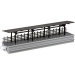 Kato 23134 N Local Line One Sided Platform w/ Roof