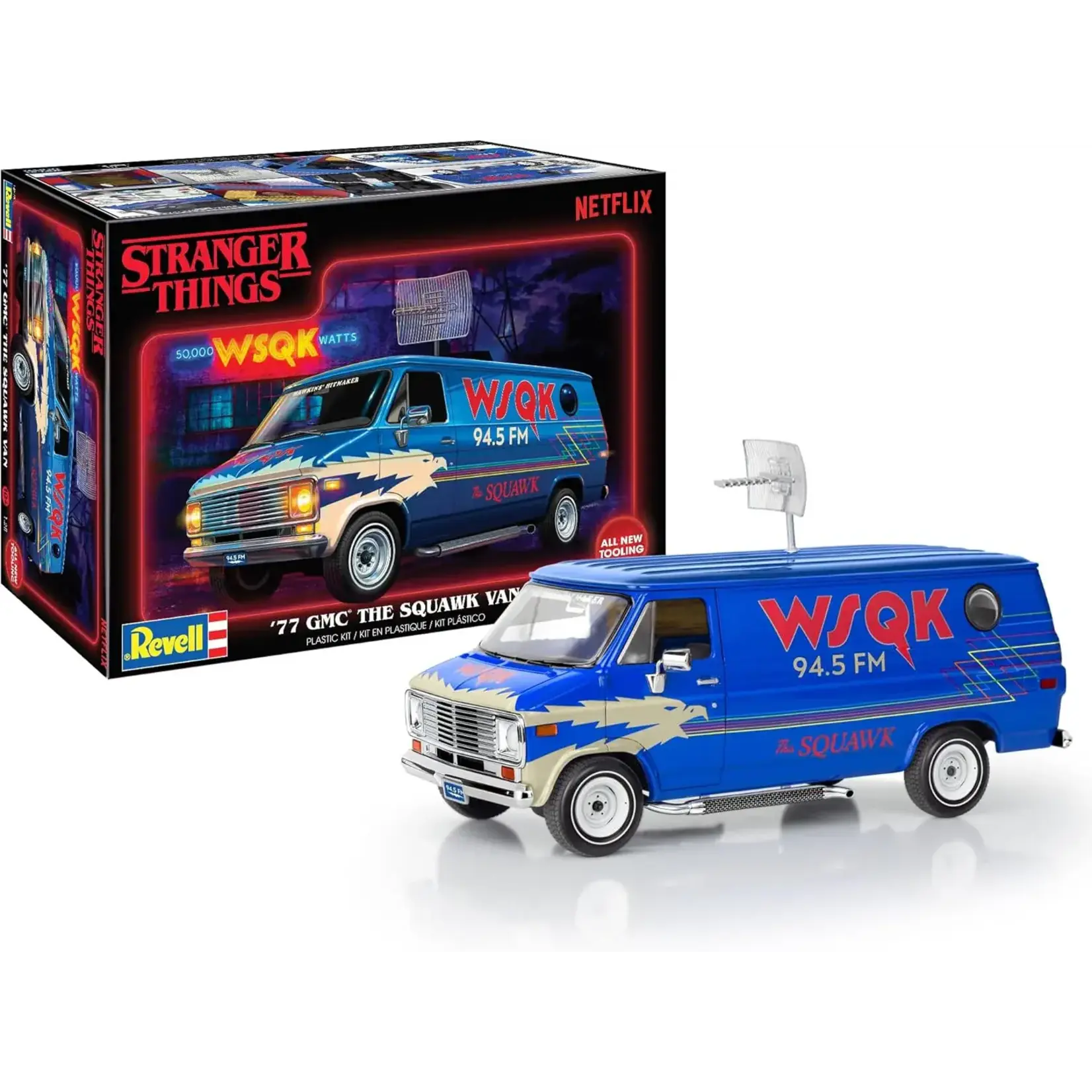 Revell 14578 Stranger Things The Squawk Van 1977 GMC